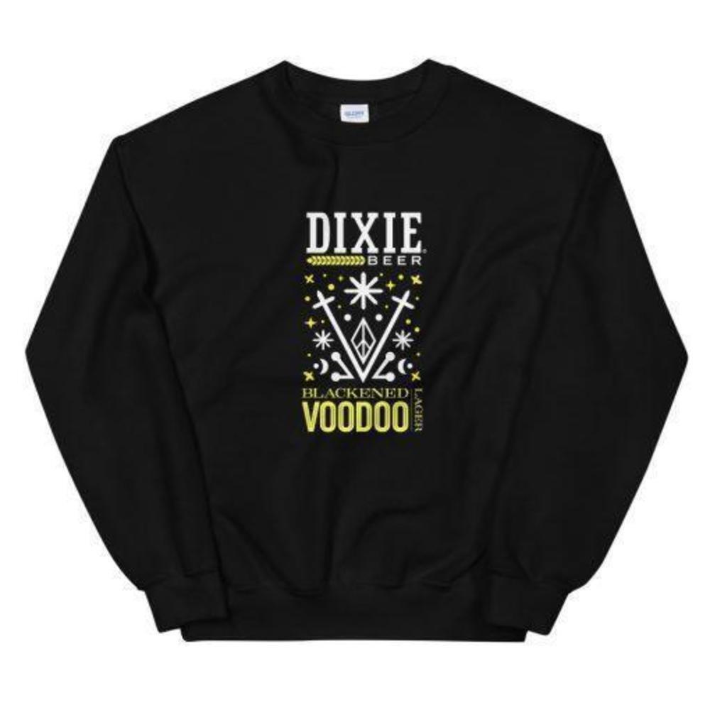 Dixie Beer Blackened Voodoo Retro Bar Pub Graphic Unisex Sweatshirt